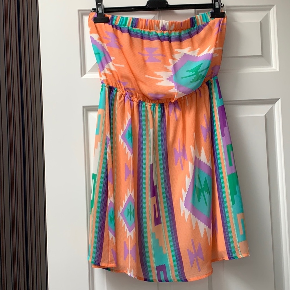 Aztec Print Spring/Summer Dress